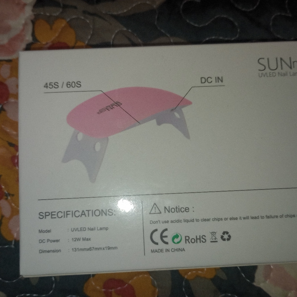 Sun Mini UV Led Light - Picture 2 of 4
